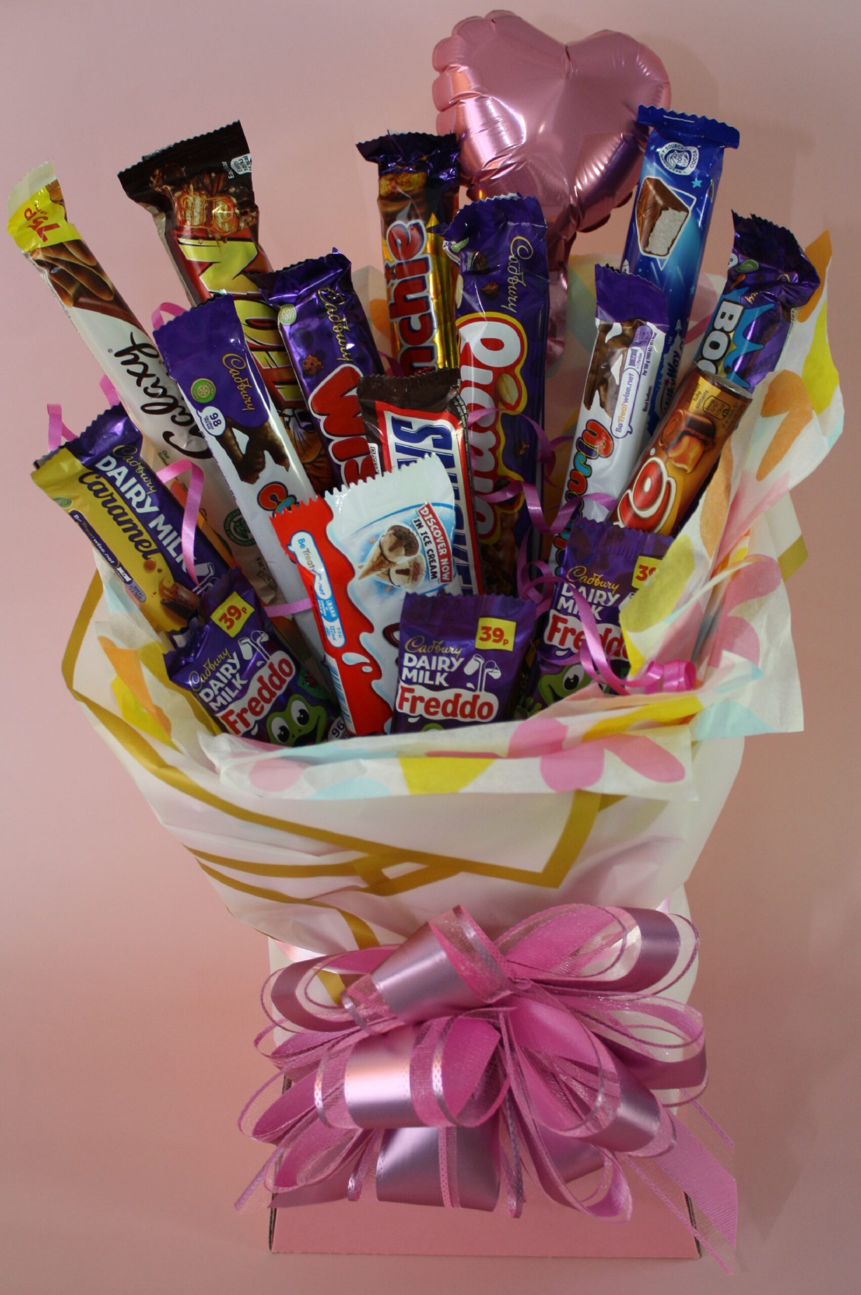Pink Love (box) Chocolate Bouquet
