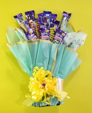 Green Gables (hand-tied) Chocolate Bouquet